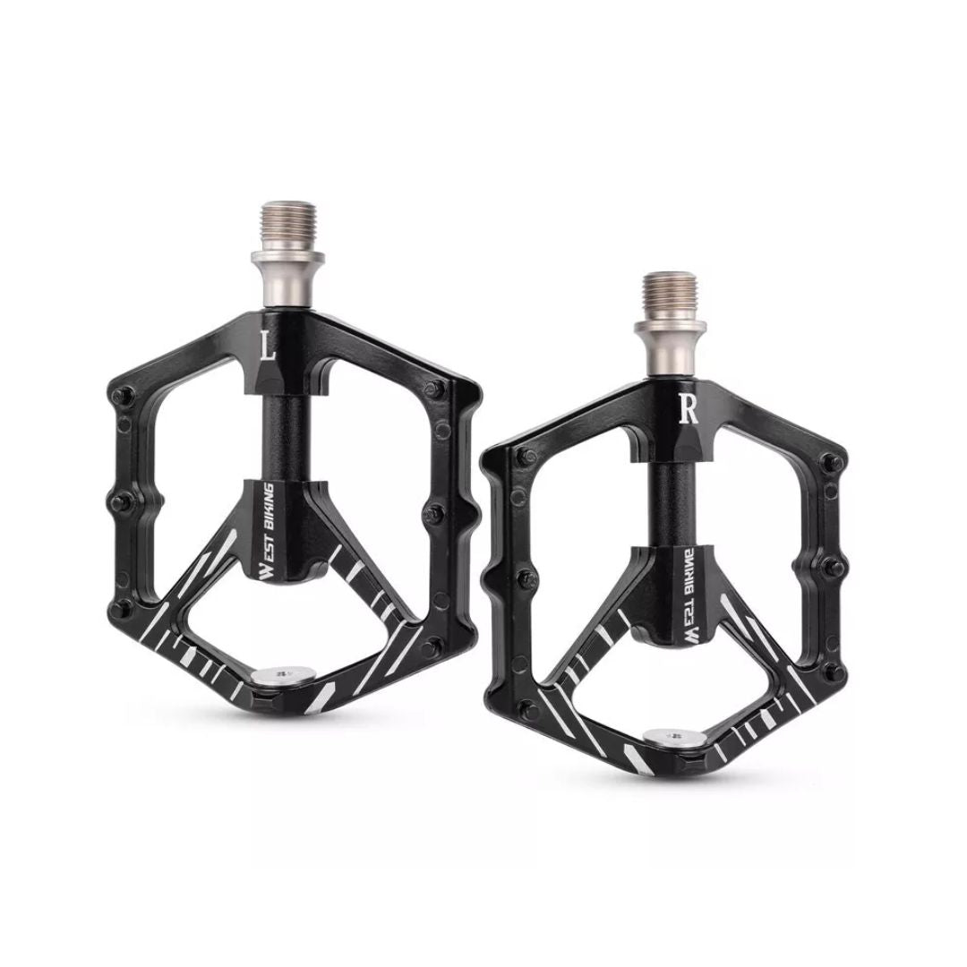 WEST BIKING Magnetic Bicycle Pedals 3 Bearings CNC