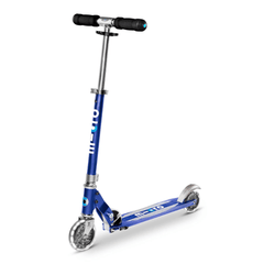 Micro Kick Scooter blue stripe Micro Sprite LED