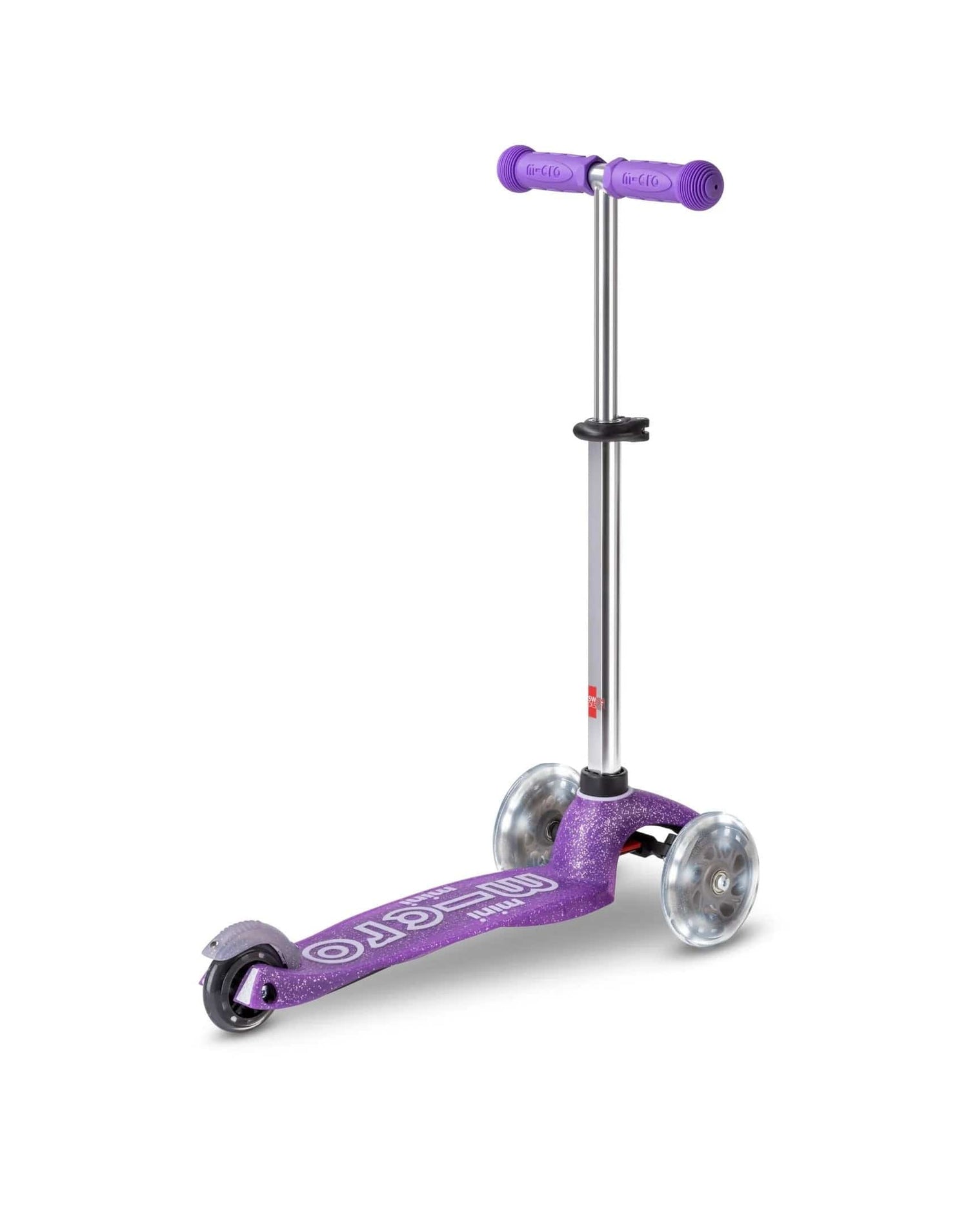 Micro Kick Scooter Mini Micro Deluxe Glitter LED 3 Wheel Scooter