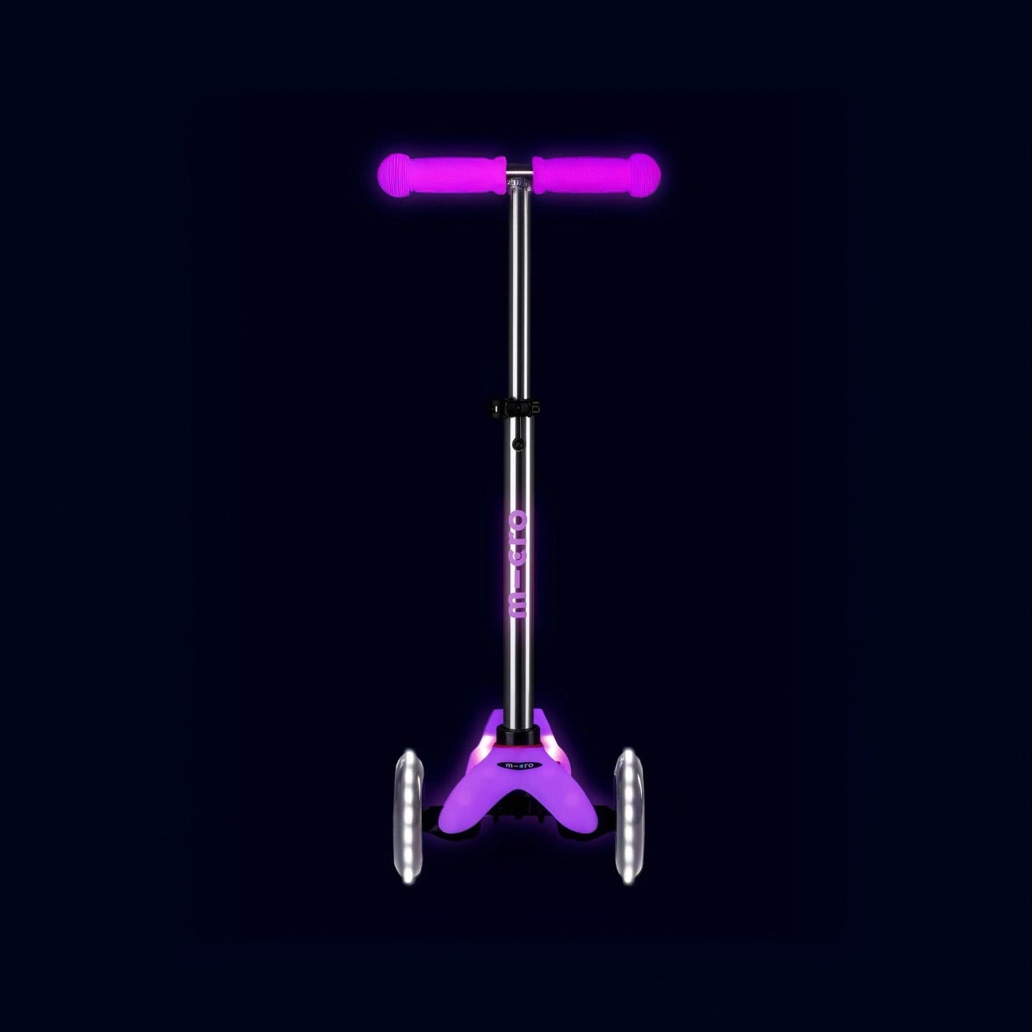 Micro Kick Scooter Mini Micro Deluxe Glow LED Plus 3 Wheel Scooter