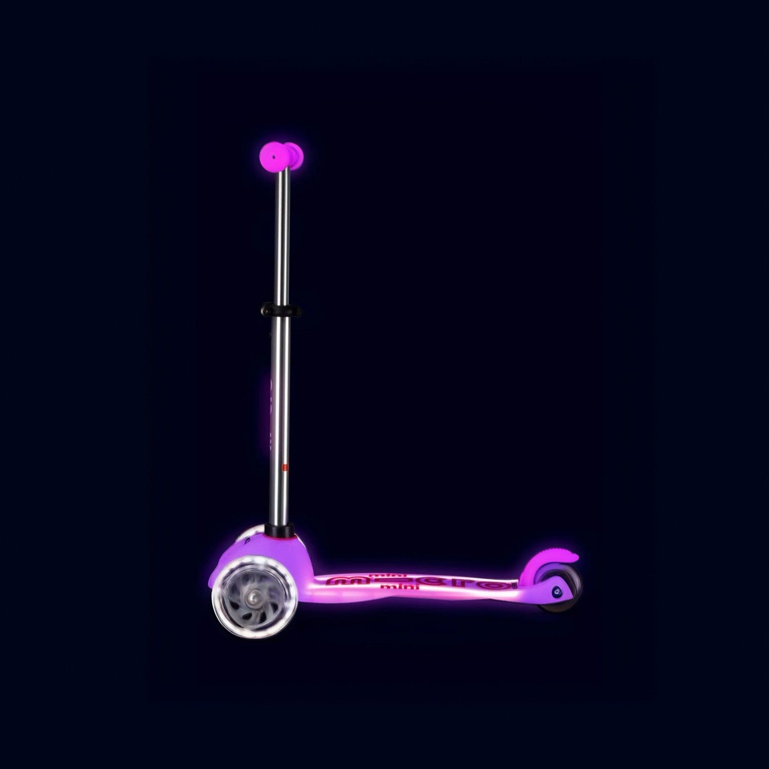 Micro Kick Scooter Mini Micro Deluxe Glow LED Plus 3 Wheel Scooter