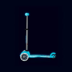 Micro Kick Scooter Mini Micro Deluxe Glow LED Plus 3 Wheel Scooter