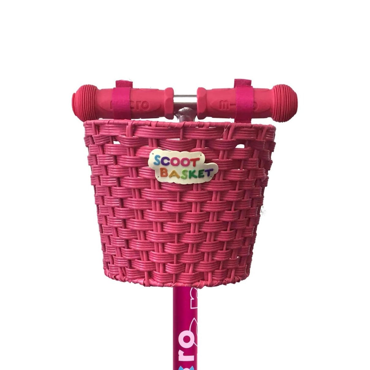 Micro Scooter accessories pink Scooter Bike Basket