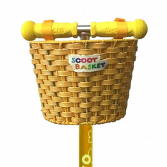 Micro Scooter accessories yellow Scooter Bike Basket