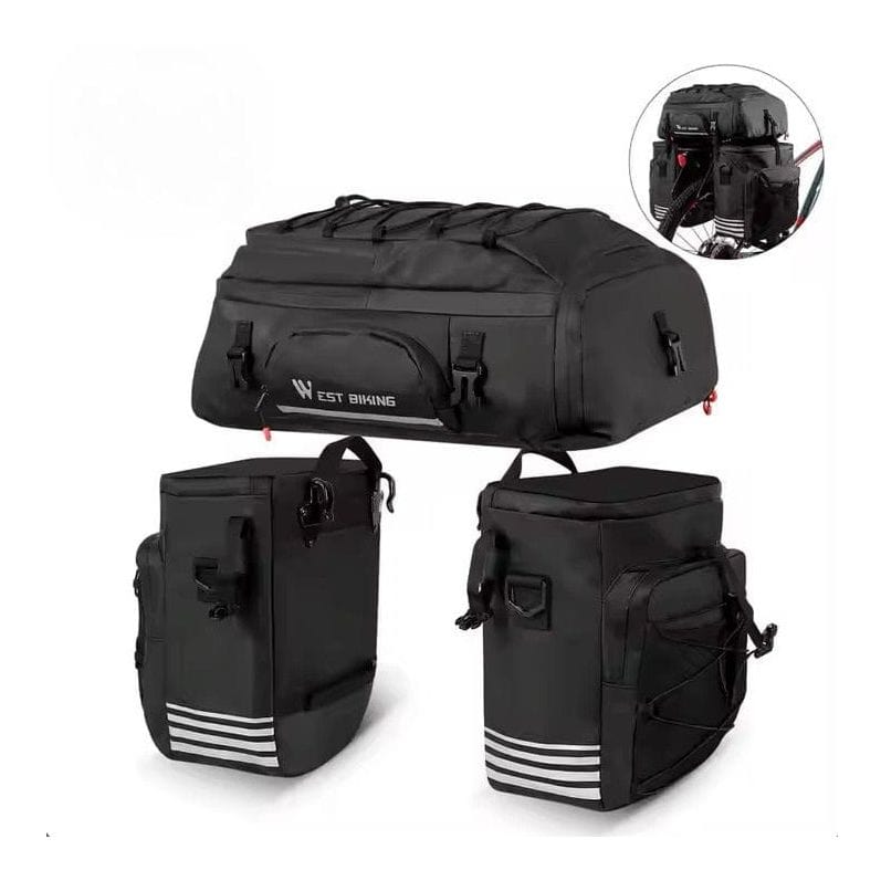 West Biking Bicycle accessories WEST BIKING 48L Luggage Pannier Bag